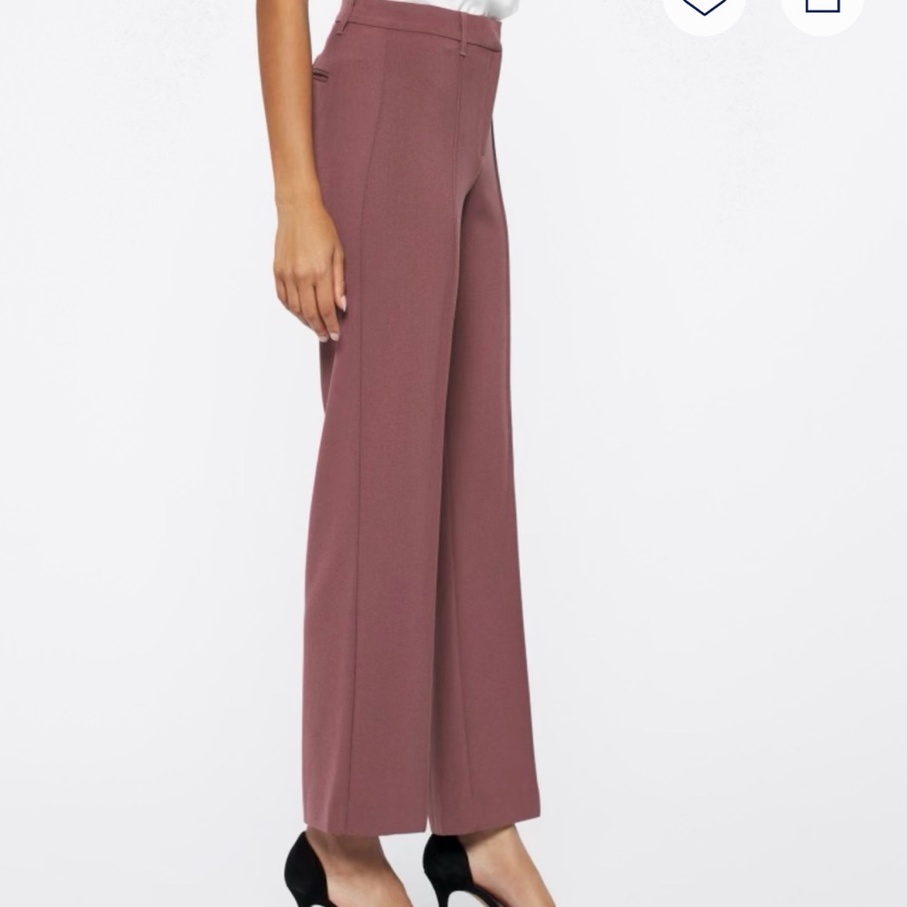 High Rise Bootcut Slacks - Picture 4 of 5